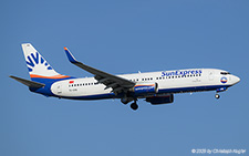 Boeing 737-86Q | TC-SPB | SunExpress  |  This Boeing 737-800 of SunExpress is seen here arriving from Dubai as flight SXS209. The flying time was 4:35 hours. | ANTALYA (LTAI/AYT) 15.05.2025